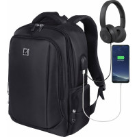 Рюкзак FUNCTIONAL универ, с отд. для ноутбука, USB-порт, Leader, 45x32x17см, BRAUBERG 270799