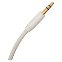 Межблочный кабель PROCAST cable M-MJ/2RCA.2 3,5mm miniJack TRS-2RCA male, 2m, белый НФ-00000423