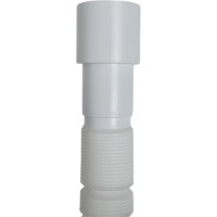 Гофрированный сифон Wirquin 1 1/2x40/50 мм L1200 мм с хомутом жёсткости 30717985