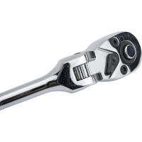 Трещоточная рукоятка Jonnesway R4102 с шарниром 1/4 DR, 36 зубцов, 155 мм 46382