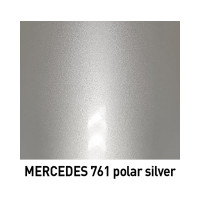 Базовая эмаль MOBIHEL металлик, MERCEDES 761 polar silver, 1 л 40202602