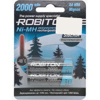 Аккумулятор ROBITON 2шт. SIBERIA 2000MHAA-2 низкотемпературные 14875