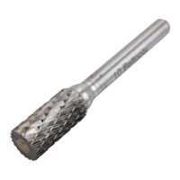 Борфреза цилиндрическая (А) 10 ВК8 dхв=6мм без торцевого зуба Х-обр. насечка Beltools ri.384.14