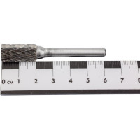 Борфреза цилиндрическая (А) 10 ВК8 dхв=6мм без торцевого зуба Х-обр. насечка Beltools ri.384.14