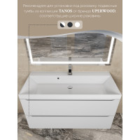 Раковина для ванной комнаты Uperwood Classic 100 см, прямоугольная 291020339
