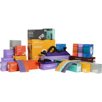 Диск шлифовальный на пленочной основе 328 Purple Zirconia Multi holes Р100, 50 шт, 150 мм SANDWOX 328.150.100.LC