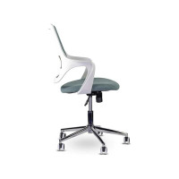 Кресло UTFC М-804 Ситро/Citro whitePL хром Ср QH21-1307 бирюзовое ИКСитро08