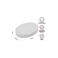 Мыльница PERFECTO LINEA Whiteston 35-105034 ЦВ-0924897960