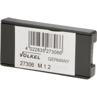 Набор метчиков VOELKEL из 3-х шт. М 1,2 шаг 0,25 мм HSS-G DIN352 V27306