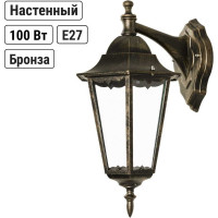 Светильник уличный шестигранник TDM ELECTRIC, 100Вт, вниз, бронза SQ0330-0017
