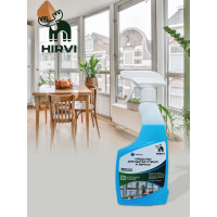 Средство для мытья стёкол и зеркал HIRVI 0.5л арт 305а503