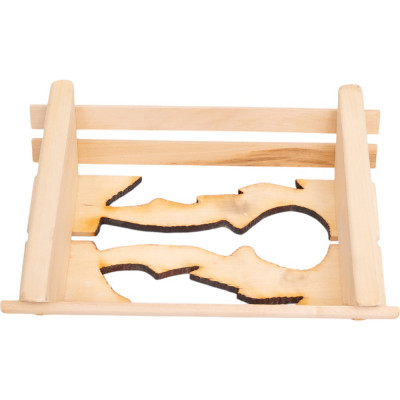 Фигурный абажур Банная линия 36x30 см 12-567