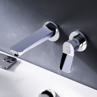 Смеситель для умывальника AM.PM X-Joy монтируемый в стену, хром F85A72600