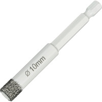 Коронка алмазная по керамике и керамограниту 10 мм Diamond Industrial DIDKVP10S10