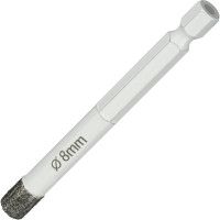 Коронка алмазная по керамике и керамограниту 8 мм Diamond Industrial DIDKVP08S10