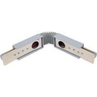 Соединитель шинопровода HOROZ ELECTRIC 096-001-0007 серебро, гибкий HRZ00000899
