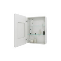 Зеркало-шкаф с подсветкой Art&Max PLATINO AM-Pla-550-800-1D-L-DS-F