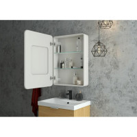 Зеркало-шкаф с подсветкой Art&Max PLATINO AM-Pla-550-800-1D-L-DS-F