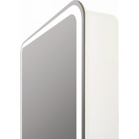 Зеркало-шкаф с подсветкой Art&Max PLATINO AM-Pla-550-800-1D-L-DS-F