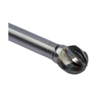 Бор-фреза твердосплавная сферическая по алюминию тип D / KUD Rotorica D1009С06
