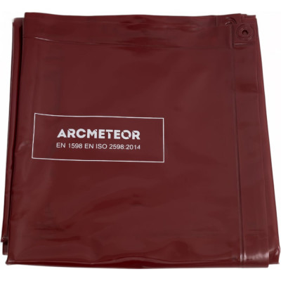 Шторка защитная 2x1.74 м, красная ARCMETEOR ЦУС15271