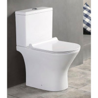 Напольный унитаз с сиденьем микролифт Azario Verde AZ-2224 615х360х745 мм 00079593