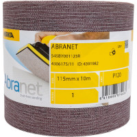 Рулон шлифовальный Abranet 115мм x 10м P120 MIRKA 545BY001123R