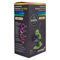 Микроскоп Levenhuk Rainbow 2L PLUS Amethyst\Аметист 69042
