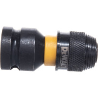 Адаптер для ударных гайковертов шестигранник 1/4”F - квадрат 1/2”F DEWALT DT7508