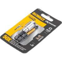 Биты Ph2, 57 мм, 2 шт + держатель MAGNETIC SCREW LOCK DEWALT DT70536T