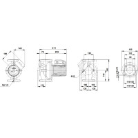 Циркуляционный насос Grundfos UPS 50-120 F 96402101