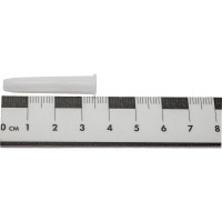 Дюбель-пробка Качественный КРЕПЕЖ белый, 6x35, 240 шт 0500653 КЧ