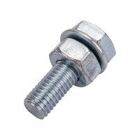 Болт с ш/г полная резьба DIN 933 Качественный КРЕПЕЖ набор 10х30 20 шт 0301061 КЧ