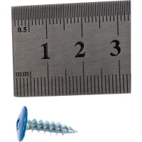 Прессшайба Качественный КРЕПЕЖ 4.2х16 мм, синяя RAL 5005, острая, 250 шт 0200253 КЧ