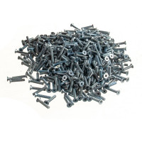 Винт потай с метр. резьбой DIN 965 3x16 1500 шт крепежная техника 493610 БК