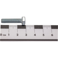 Болт с ш/г полная резьба DIN 933 Качественный КРЕПЕЖ набор 6х25 65 шт 0301009 КЧ