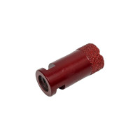 Коронка алмазная вакуумная по камню D28-15W-40L-M14 (28х40 мм; М14) MESSER 06-35-028