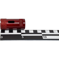 Коронка алмазная вакуумная по камню D28-15W-40L-M14 (28х40 мм; М14) MESSER 06-35-028