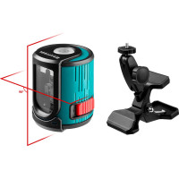 Лазерный нивелир KRAFTOOL CL 20 5 20 м, IP54, точность +/-0,2 мм/м, держатель, в кейcе 34700-5