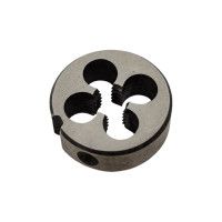 Круглая ручная плашка М6х1.0, HSS, Ф20х7 мм Thorvik D-COMBO MD61 52831