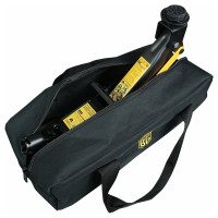 Подкатной гидравлический домкрат Berger BG 2т. АЙФЕЛЬ  135-345 мм, сумка для хранения, BG1278