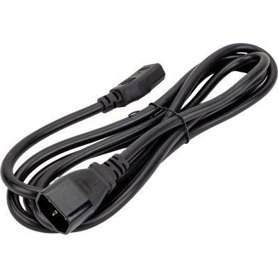 Кабель электропит. PDU 3х1.5 2м с разъемами С13-C14 ITK PC-C13C14-2M