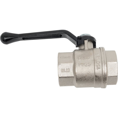 Шаровый кран Bugatti  В/В Ду-32 1 1/4" ручка черная OREGON 300 03000181