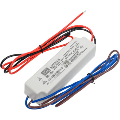 LED-драйвер Mean Well LPV-20-5 AC-DC 15Вт Т00274074