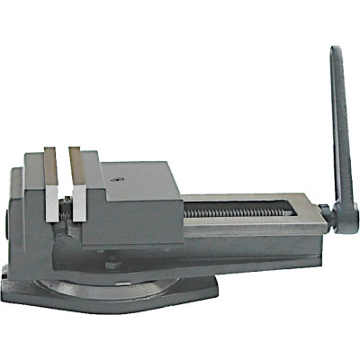 Станочные тиски CNIC Q13 QB250 250 мм, чугунные, поворотные, с открытым винтом, ход 280 мм 71406