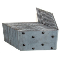 Монтажный уголок Rock RKM28, 80х80х50х2 мм 20 шт. 412807