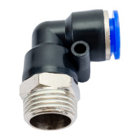 Фитинг угловой для пластиковых трубок (12 мм; 1/2М) ROCKFORCE RF-SPL12-04(2314)