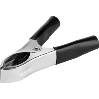 Зажим крокодил TDM ELECTRIC ЗК 30А, 75мм, черный SQ0541-0014