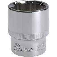 Головка шестигранная (27 мм; 1/2"; Cr-V) INTERTOOL ET-0027