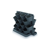 Вертикальный сад Prosperplast CASCADE GARDEN чёрный IO2W600S-S433